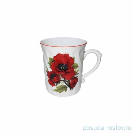 Кружка 250 мл &quot;Ричмонд /Маки&quot; / 297026