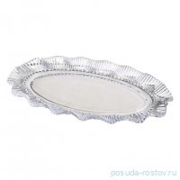 Блюдо сервировочное crystal pearl 25,5х16,5 см / 367063