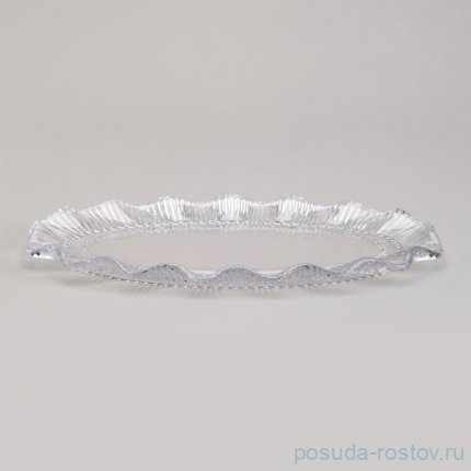 Блюдо сервировочное crystal pearl 25,5х16,5 см / 367063