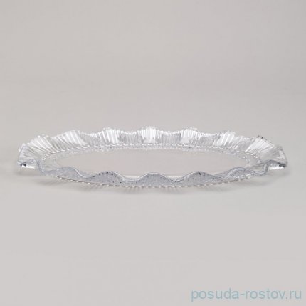 Блюдо сервировочное crystal pearl 25,5х16,5 см / 367063
