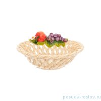 Блюдо 27 см круглое перф. &quot;Фрукты&quot; / 246721