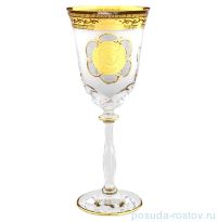 Бокалы для красного вина 250 мл 6 шт &quot;Анжела /Лев /Антик золото&quot; R-G / 057029