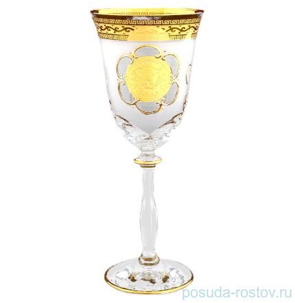 Бокалы для красного вина 250 мл 6 шт &quot;Анжела /Лев /Антик золото&quot; R-G / 057029