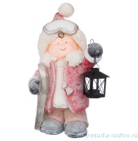 Фигурка 26 х 19 х 44 см &quot;Мальчишка с лыжами&quot; / 225483