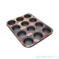 Форма для выпечки 35 х 36,8 х 3 см на 12 кексов &quot;Bakery&quot; / 289578
