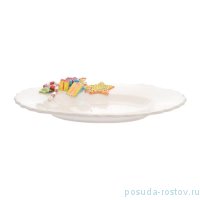 Блюдо 45 х 32 х 6 см овальное глубокое &quot;Christmas world /Sweet candies&quot; / 270969