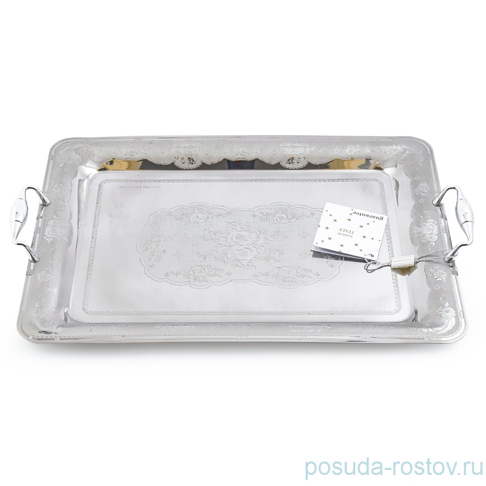 Поднос 50 х 35 см прямоугольный с ручками "Doris Inox" / 247645