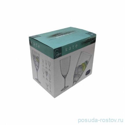 Бокалы для красного вина 480 мл 6 шт &quot;Кейт /Жемчуг&quot; / 332258