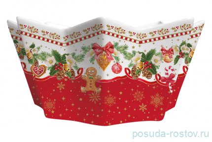 Салатник 20 см 1 л &quot;Новогодние сувениры&quot; (подарочная упаковка) / 292443