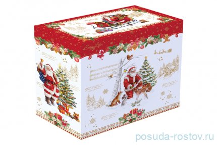 Салатник 20 см 1 л &quot;Новогодние сувениры&quot; (подарочная упаковка) / 292443