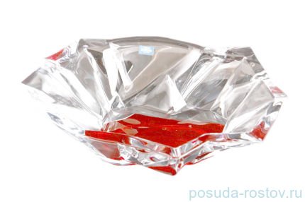 Ваза для фруктов 35 см &quot;Англ /Красное дно&quot; / 096041