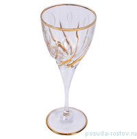 Бокалы для белого вина 180 мл 6 шт &quot;Трикс /С золотом /390&quot; / 149015