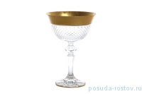 Креманка/мартинка 180 мл 1 шт &quot;Лаура /Матовое золото /Bohemia gold&quot; RG / 246225