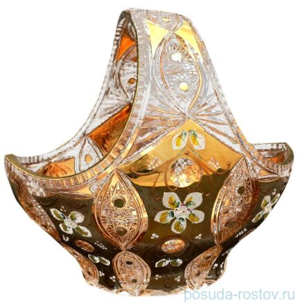 Корзинка 25 см &quot;Хрусталь с золотом&quot; / 011531
