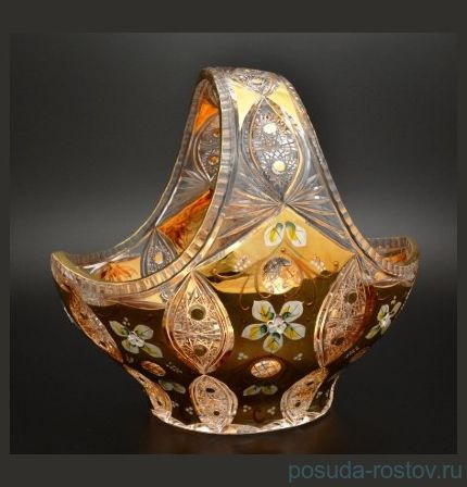 Корзинка 25 см &quot;Хрусталь с золотом&quot; / 011531