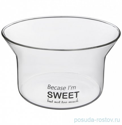 Салатник 13 х 7 см 570 мл &quot;becase i`m sweet&quot; / 288803