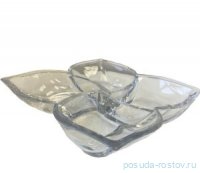Менажница-салатник 35 см 4-х секционная &quot;Trays&quot; / 340603