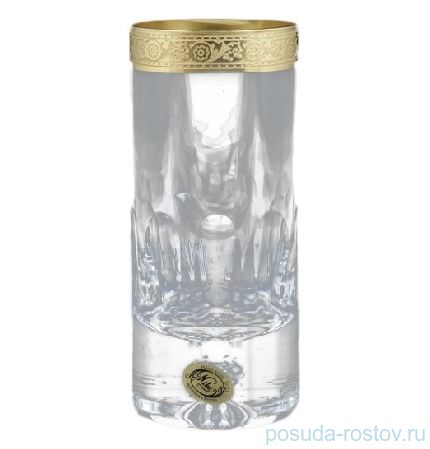 Стаканы для воды 300 мл 6 шт &quot;Джесси /Золото&quot; / 026946