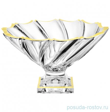 Ваза для фруктов 31 см н/н &quot;Ponti /Золото&quot; / 343953