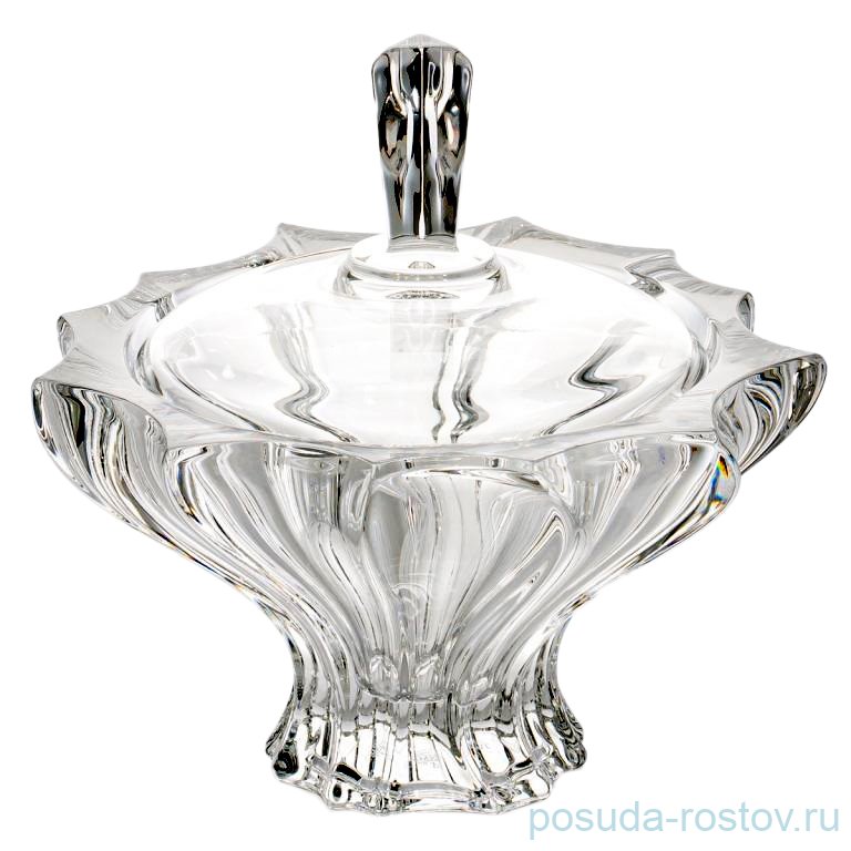 Ваза для конфет 15 см с крышкой "Plantica /Без декора"  / 132996