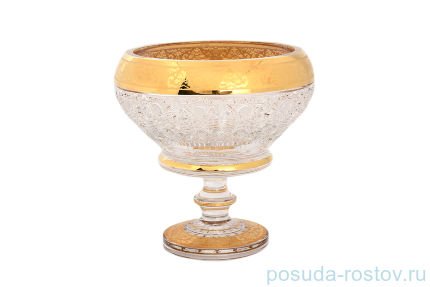 Конфетница 20 см  н/н &quot;Max Crystal /Золото&quot; / 148452