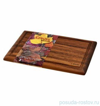 Разделочная доска 25 х 35 см &quot;LAVA /IROKO Premium&quot; / 154657