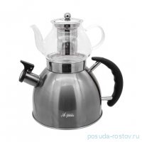 Чайник 2,5 л серый &quot;Kettle Mania&quot; / 260066