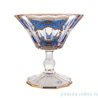 Ваза для конфет 15,5 см н/н  &quot;Империя /Синяя&quot; / 146177