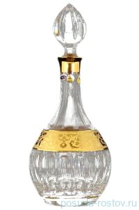 Графин для водки/ликера 1,2 л &quot;Max Crystal /Золото&quot; / 106390