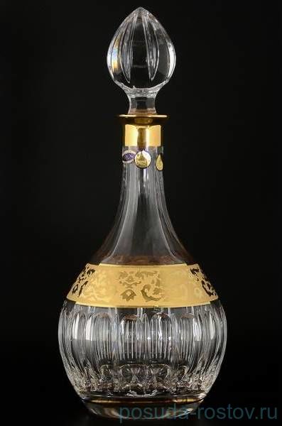 Графин для водки/ликера 1,2 л &quot;Max Crystal /Золото&quot; / 106390