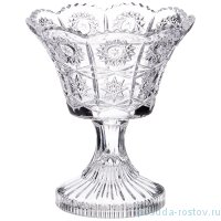 Конфетница 12 х 12 х 14 см н/н &quot;Muza Crystal /Резная&quot; / 193018
