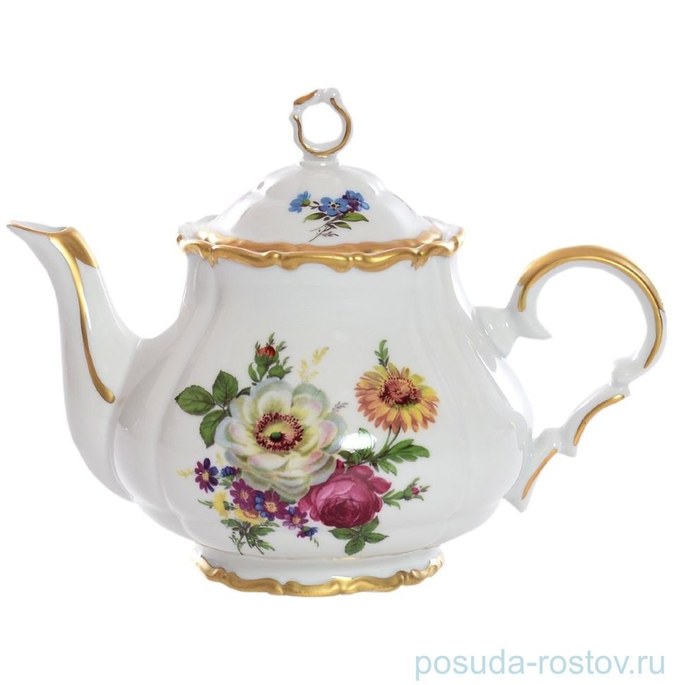 Заварочный чайник 700 мл "Корона /Мейсенский букет" / 153445