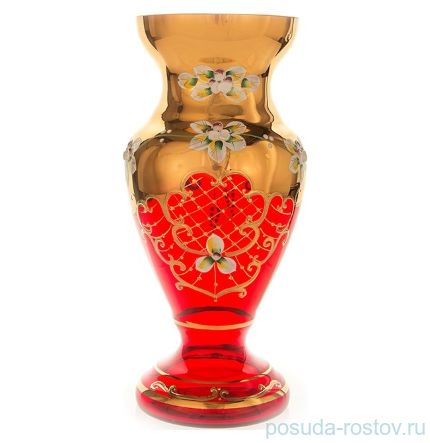Ваза для цветов 26 см &quot;Лепка красная 83219&quot; / 091591
