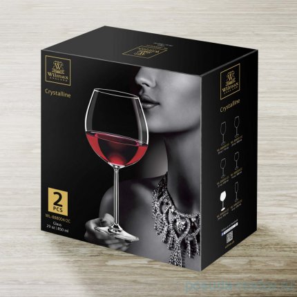 Бокалы для красного вина 850 мл 2 шт &quot;Olivia&quot; / 260215