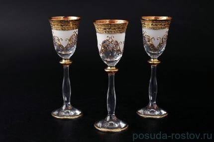 Рюмки 60 мл 6 шт &quot;Анжела /Антик золото&quot; / 037345