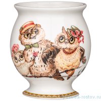 Подставка для чайных ложек 9 см &quot;Owls party&quot; / 252060
