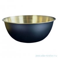 Миска салатник 25 х 11 см чёрный / 370515