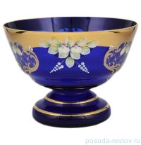 Конфетница 21 см н/н &quot;Лепка синяя&quot; S-A / 096758