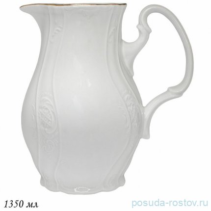 Кувшин для воды 1,5 л &quot;Maria gold&quot; (подарочная упаковка) / 373883