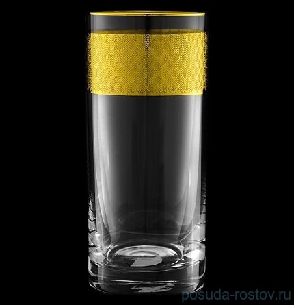 Стаканы для воды 300 мл 6 шт &quot;Классик /Золотые пирамиды&quot; / 146203