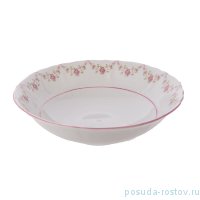 Салатник 20 см &quot;Соната /Розовый цветок /Розовая отводка&quot; / 199368