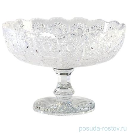 Ваза для конфет 20,5 см н/н &quot;Хрусталь резной&quot; / 037967