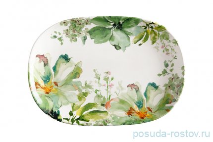Блюдо 40 х 28 см овальное&quot;Botanical&quot; (подарочная упаковка) / 298480