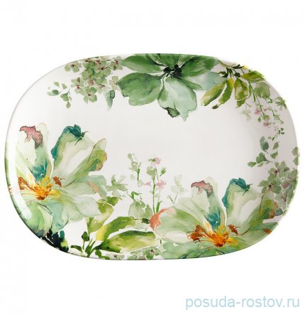 Блюдо 40 х 28 см овальное&quot;Botanical&quot; (подарочная упаковка) / 298480