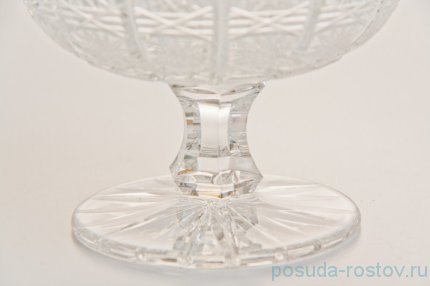 Вазочка 11 см н/н &quot;Хрусталь резной&quot; / 006557