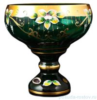 Ваза для конфет 20 см н/н &quot;Лепка зеленая&quot; SC  / 120112