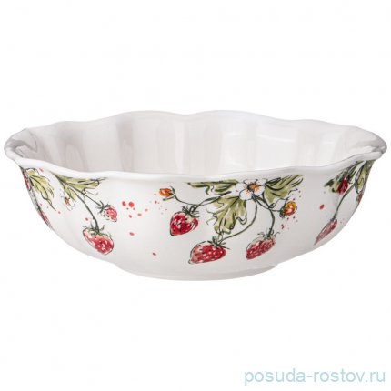 Салатник 30,8 х 10 см 3,5 мл &quot;Strawberry&quot; / 340044