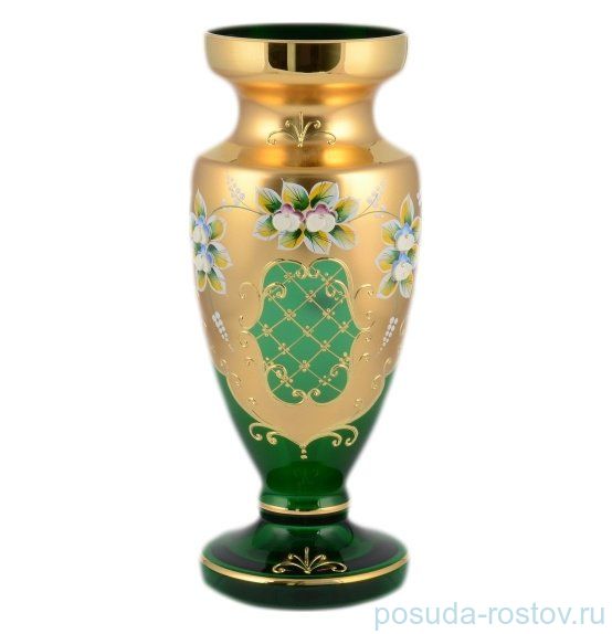 Ваза для цветов 30 см "Лепка зеленая" И-В / 097837