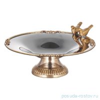 Ваза для конфет 20 см н/н &quot;Black Pearl /Голубь&quot; / 288027