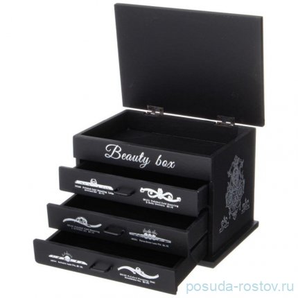 Шкатулка для украшений 20 х 14 х 14 см &quot;Beauty box&quot; / 353515
